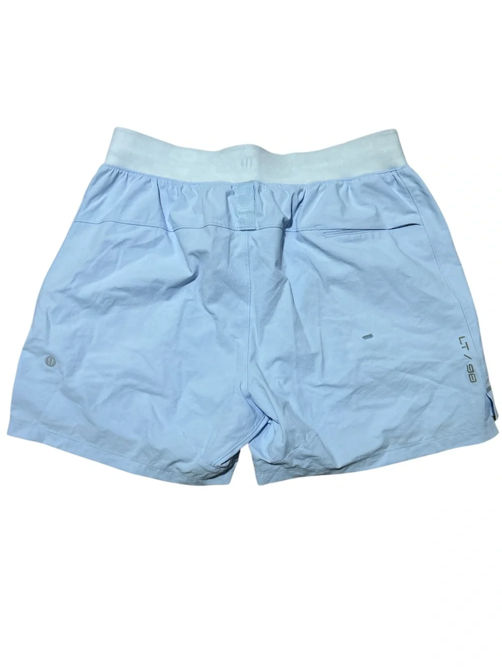 Lululemon License to Train Short Powder Blue Size Medium